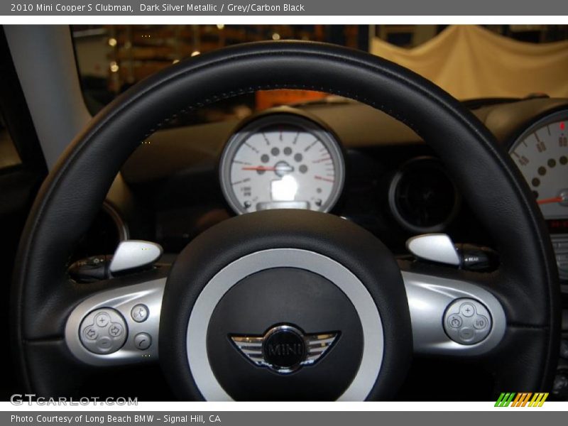 Dark Silver Metallic / Grey/Carbon Black 2010 Mini Cooper S Clubman