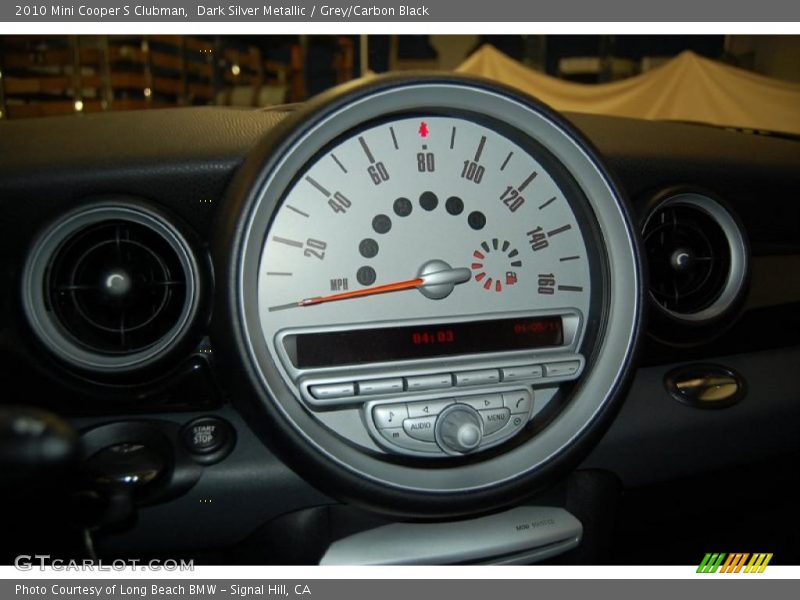 Dark Silver Metallic / Grey/Carbon Black 2010 Mini Cooper S Clubman