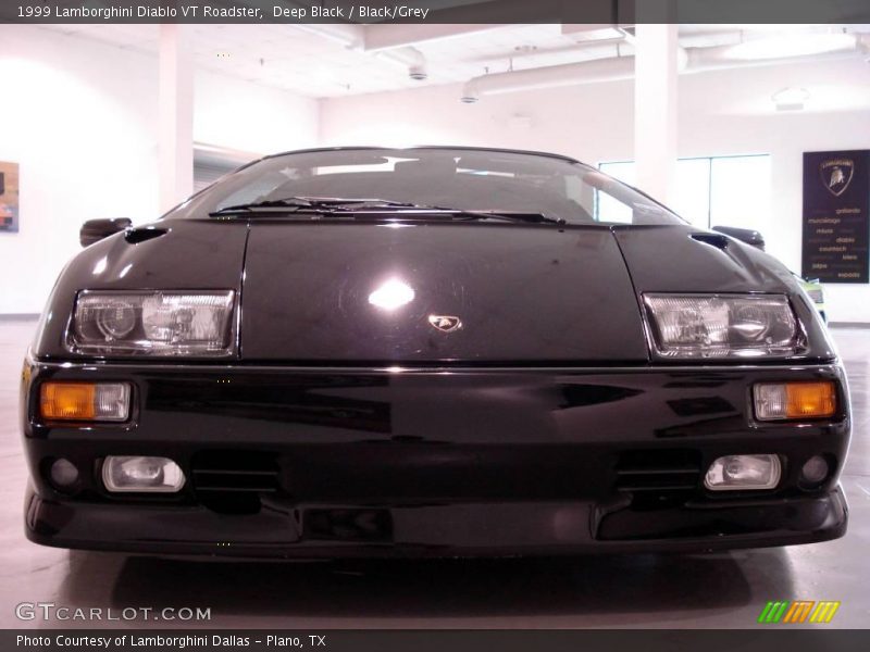 Deep Black / Black/Grey 1999 Lamborghini Diablo VT Roadster