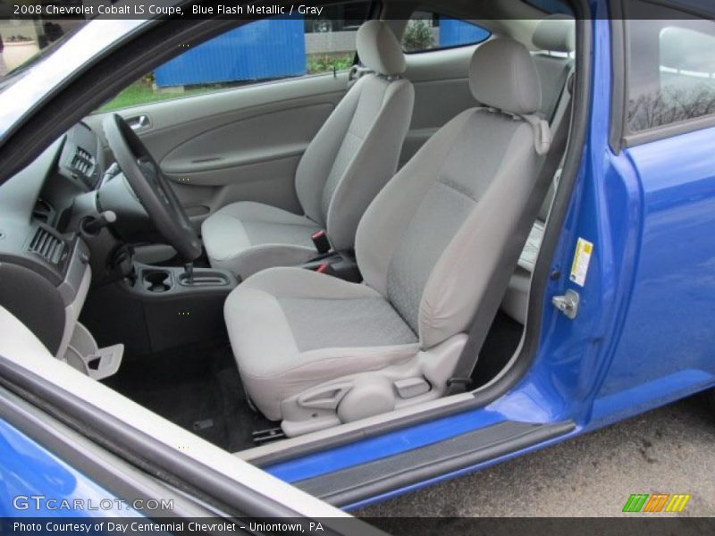 Blue Flash Metallic / Gray 2008 Chevrolet Cobalt LS Coupe