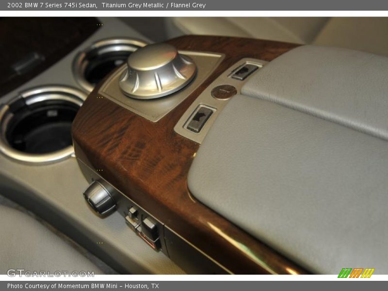 Titanium Grey Metallic / Flannel Grey 2002 BMW 7 Series 745i Sedan