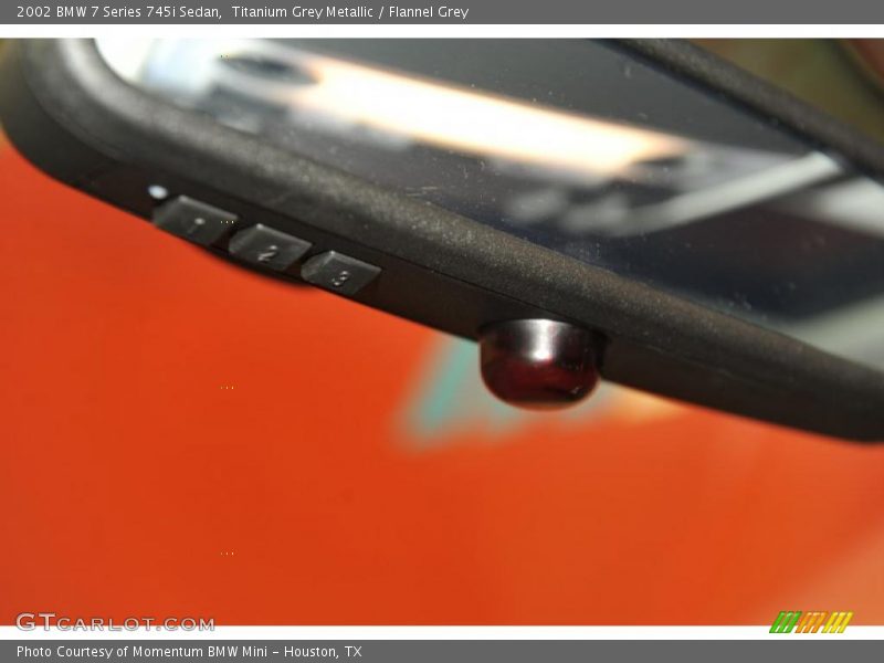 Titanium Grey Metallic / Flannel Grey 2002 BMW 7 Series 745i Sedan