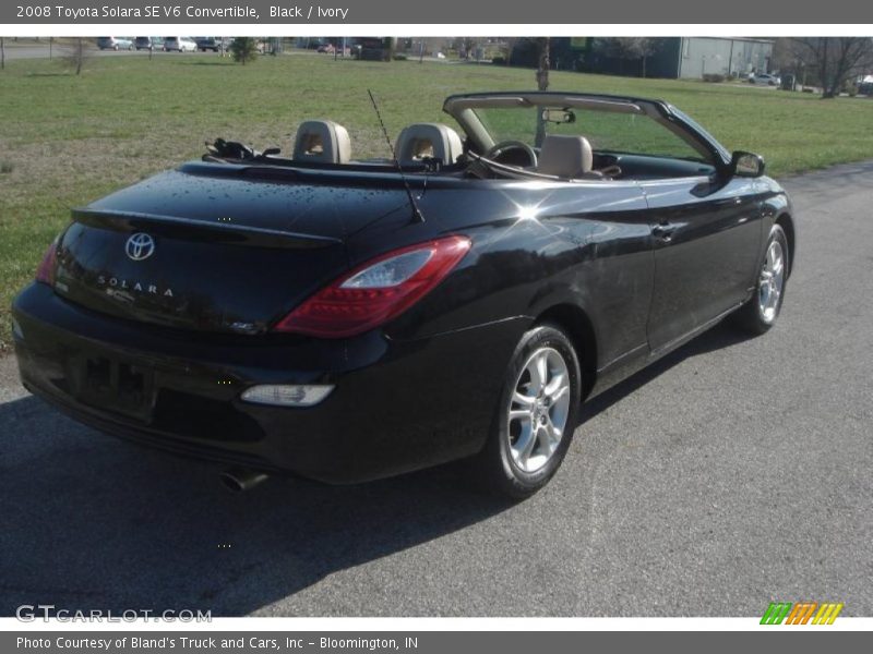 Black / Ivory 2008 Toyota Solara SE V6 Convertible