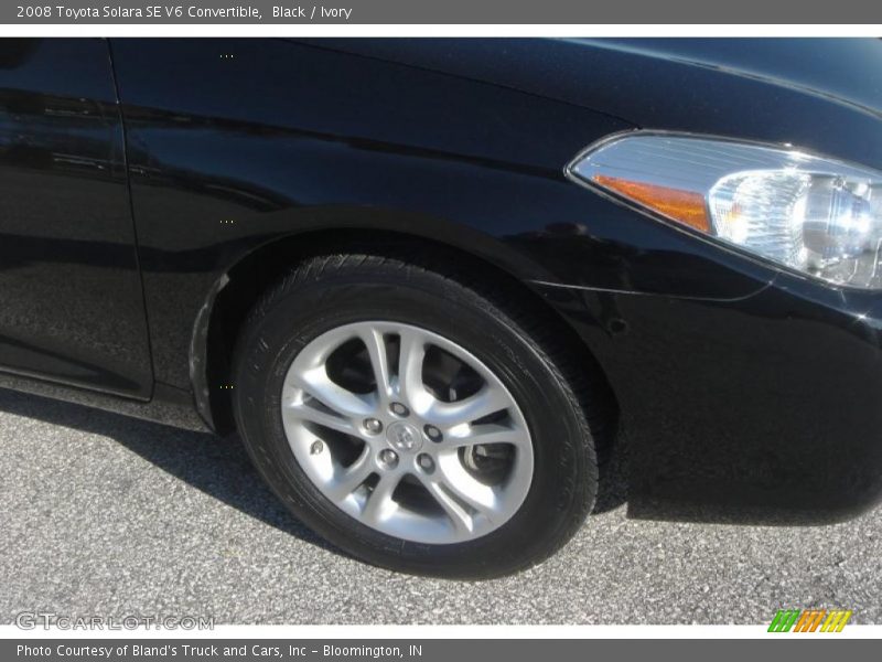 Black / Ivory 2008 Toyota Solara SE V6 Convertible