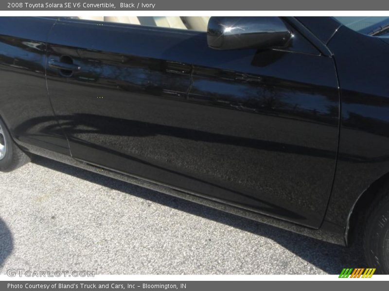 Black / Ivory 2008 Toyota Solara SE V6 Convertible