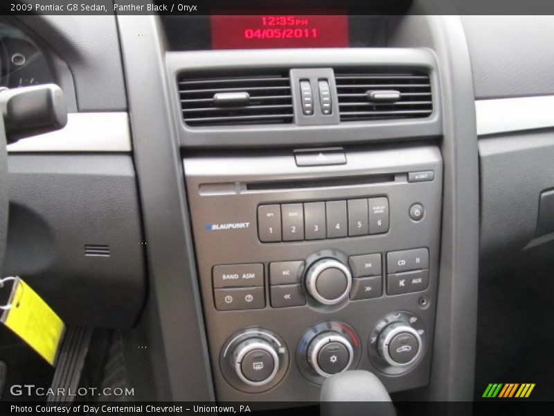Panther Black / Onyx 2009 Pontiac G8 Sedan