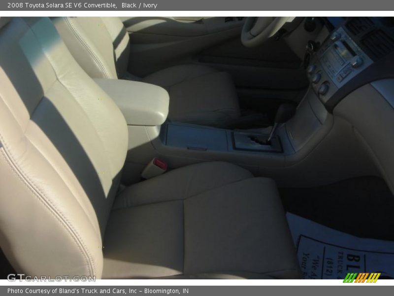 Black / Ivory 2008 Toyota Solara SE V6 Convertible