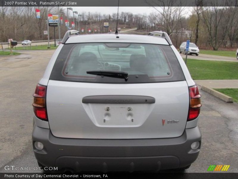 Platinum Silver / Slate 2007 Pontiac Vibe