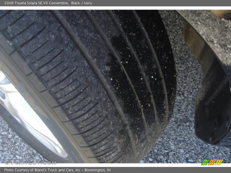 Black / Ivory 2008 Toyota Solara SE V6 Convertible