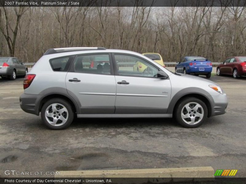 Platinum Silver / Slate 2007 Pontiac Vibe