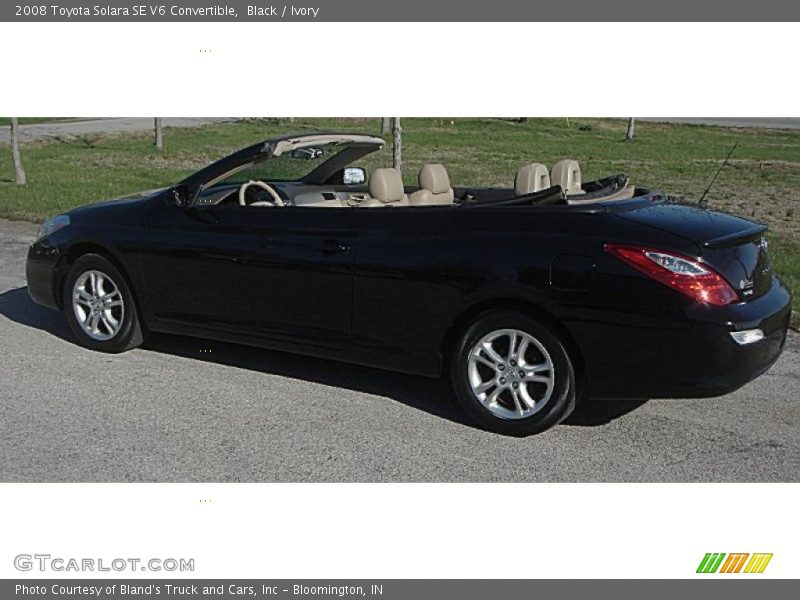 Black / Ivory 2008 Toyota Solara SE V6 Convertible