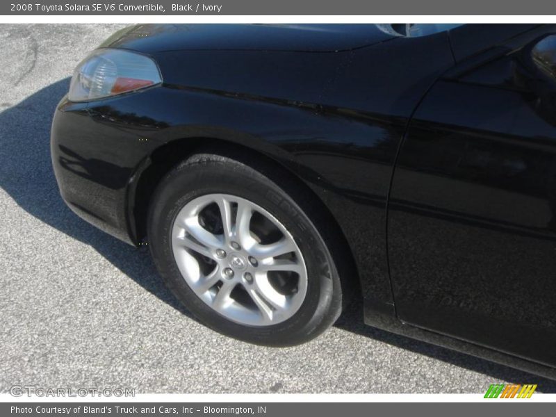Black / Ivory 2008 Toyota Solara SE V6 Convertible