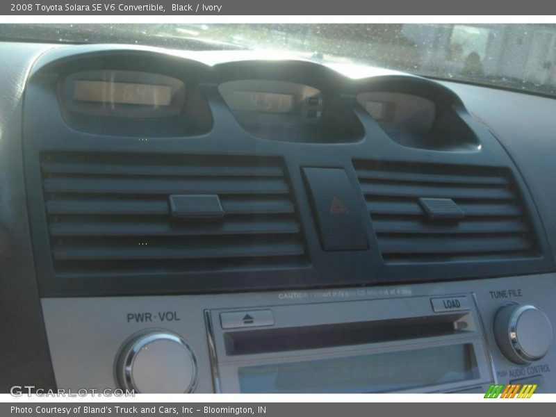 Black / Ivory 2008 Toyota Solara SE V6 Convertible