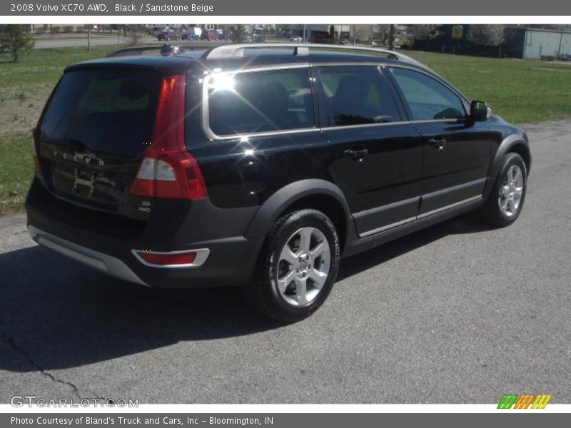 Black / Sandstone Beige 2008 Volvo XC70 AWD