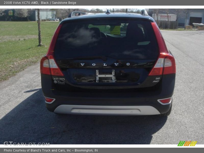 Black / Sandstone Beige 2008 Volvo XC70 AWD