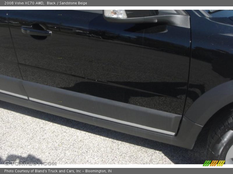 Black / Sandstone Beige 2008 Volvo XC70 AWD