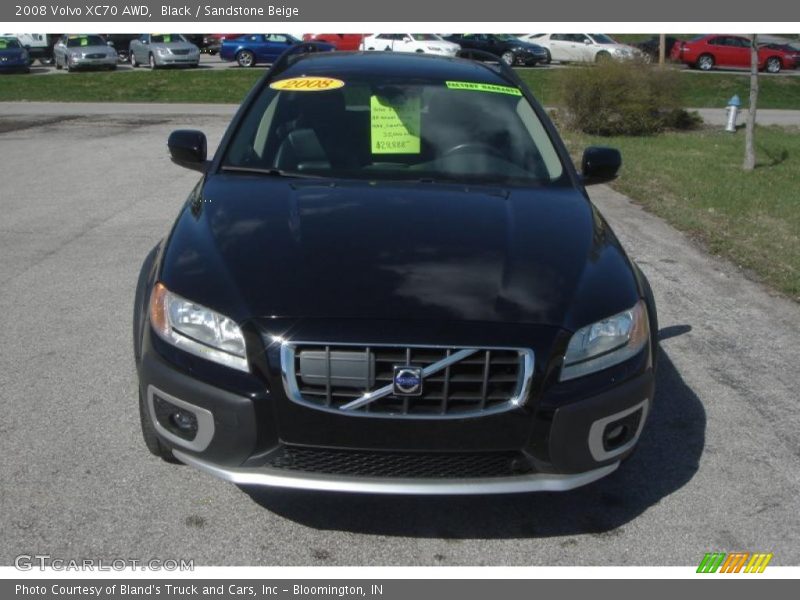 Black / Sandstone Beige 2008 Volvo XC70 AWD