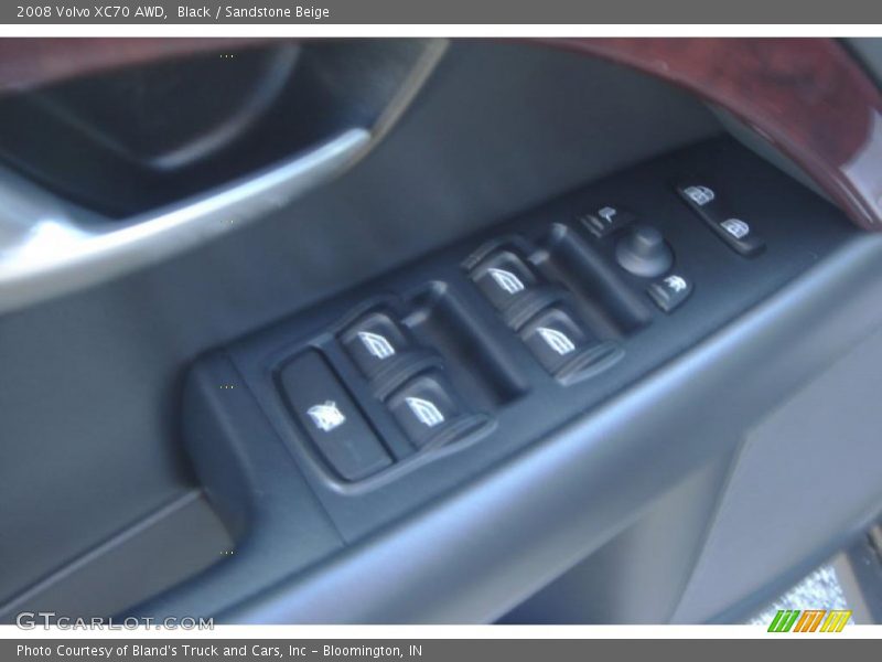 Black / Sandstone Beige 2008 Volvo XC70 AWD