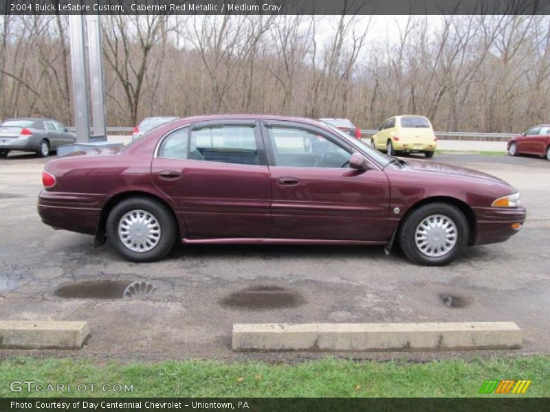 Cabernet Red Metallic / Medium Gray 2004 Buick LeSabre Custom