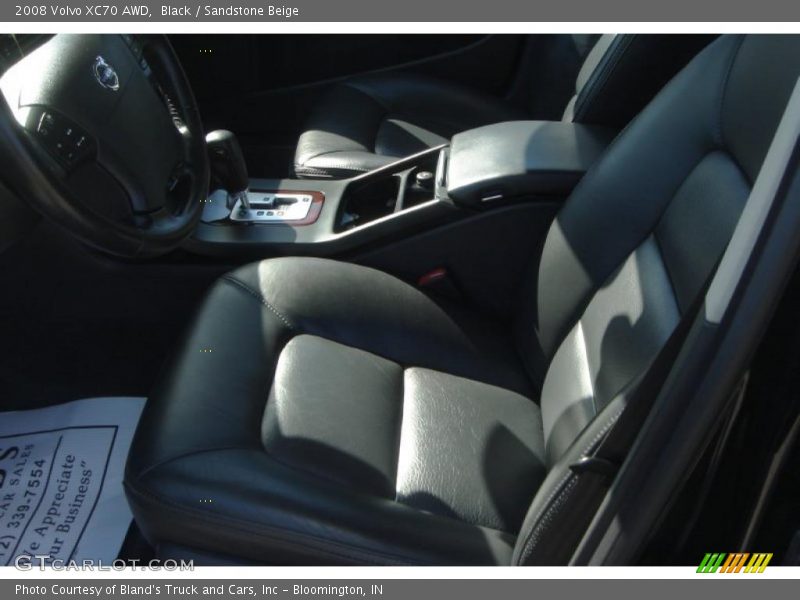 Black / Sandstone Beige 2008 Volvo XC70 AWD