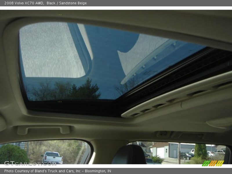 Black / Sandstone Beige 2008 Volvo XC70 AWD