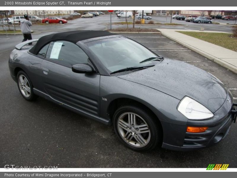 Titanium Pearl / Midnight 2003 Mitsubishi Eclipse Spyder GT