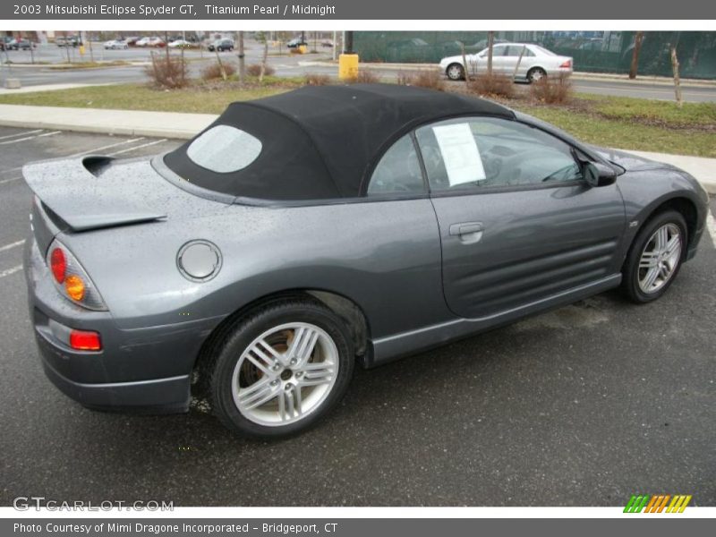 Titanium Pearl / Midnight 2003 Mitsubishi Eclipse Spyder GT