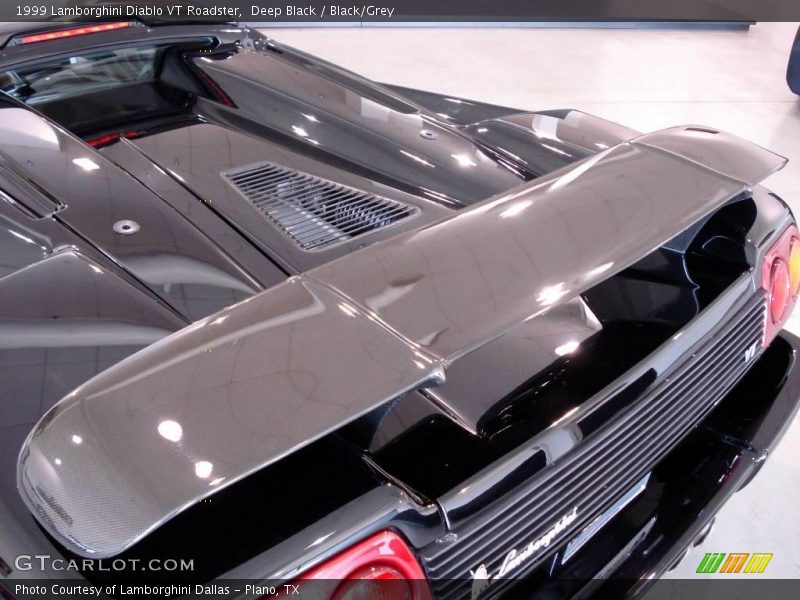 Deep Black / Black/Grey 1999 Lamborghini Diablo VT Roadster