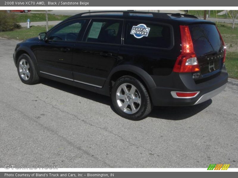 Black / Sandstone Beige 2008 Volvo XC70 AWD