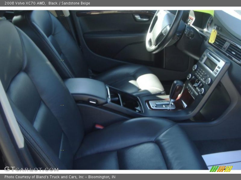 Black / Sandstone Beige 2008 Volvo XC70 AWD