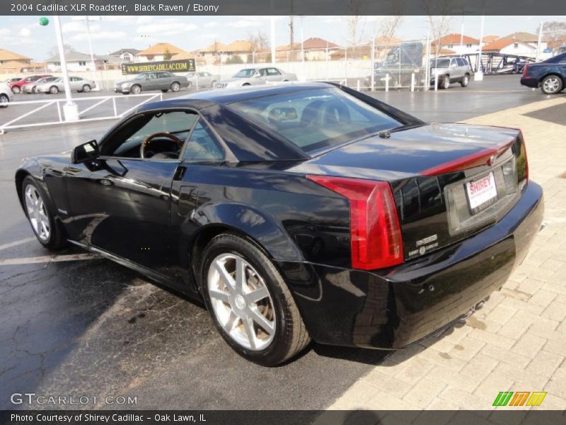 Black Raven / Ebony 2004 Cadillac XLR Roadster