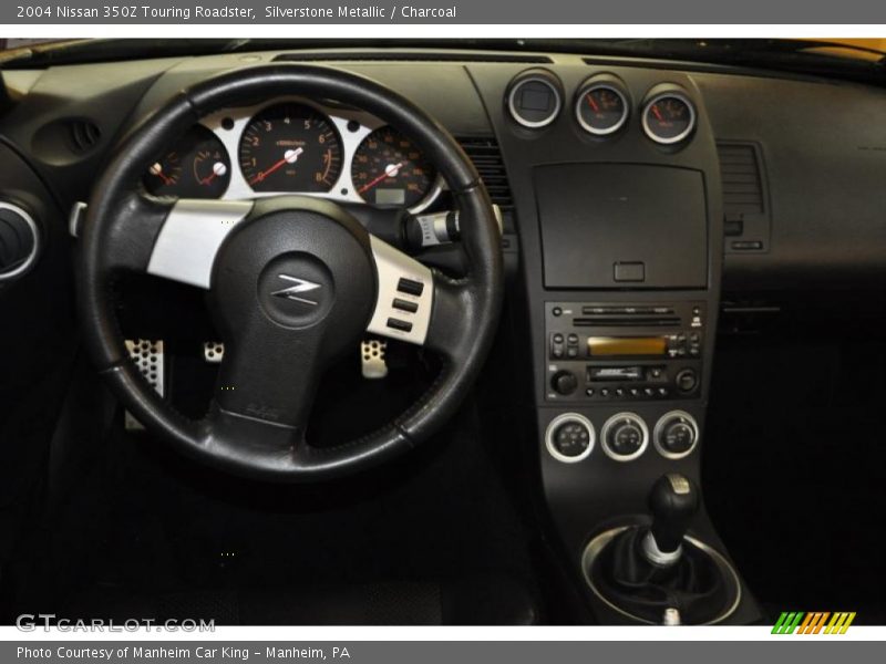 Silverstone Metallic / Charcoal 2004 Nissan 350Z Touring Roadster