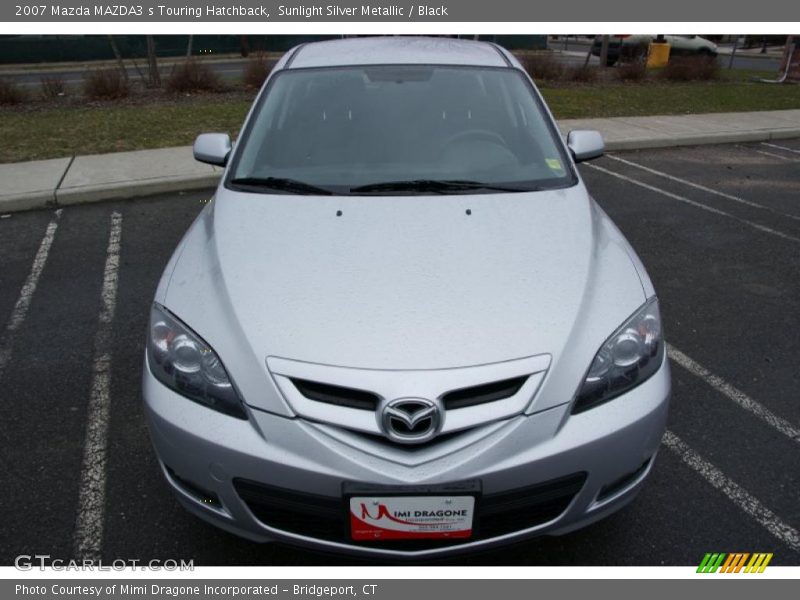 Sunlight Silver Metallic / Black 2007 Mazda MAZDA3 s Touring Hatchback