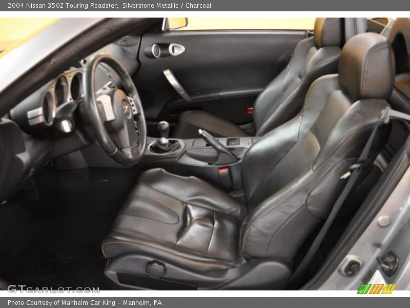 Silverstone Metallic / Charcoal 2004 Nissan 350Z Touring Roadster