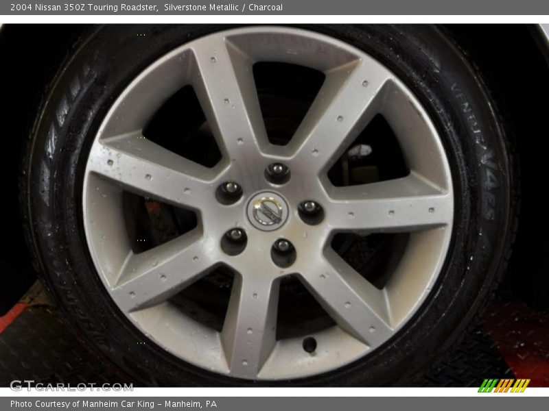 Silverstone Metallic / Charcoal 2004 Nissan 350Z Touring Roadster