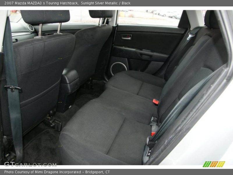  2007 MAZDA3 s Touring Hatchback Black Interior