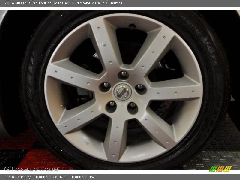 Silverstone Metallic / Charcoal 2004 Nissan 350Z Touring Roadster