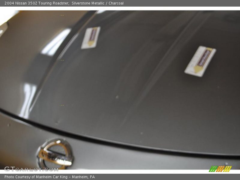 Silverstone Metallic / Charcoal 2004 Nissan 350Z Touring Roadster