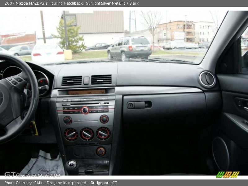 Sunlight Silver Metallic / Black 2007 Mazda MAZDA3 s Touring Hatchback