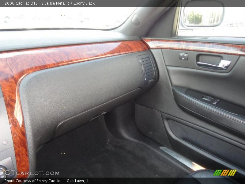 Blue Ice Metallic / Ebony Black 2006 Cadillac DTS