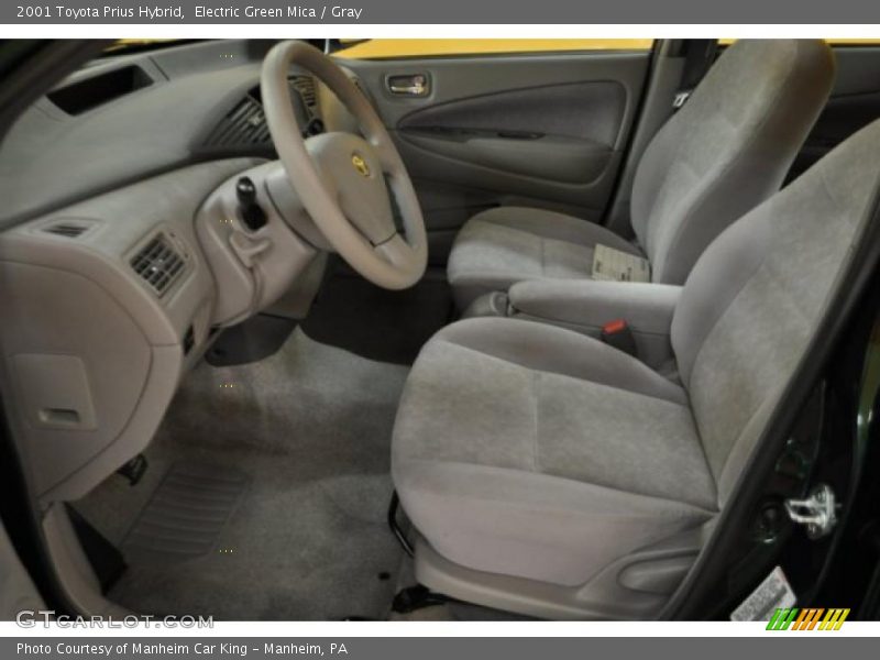  2001 Prius Hybrid Gray Interior