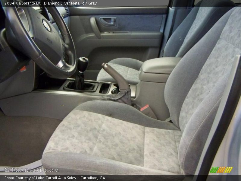  2004 Sorento LX Gray Interior