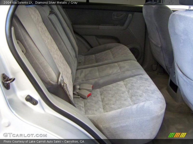 Diamond Silver Metallic / Gray 2004 Kia Sorento LX