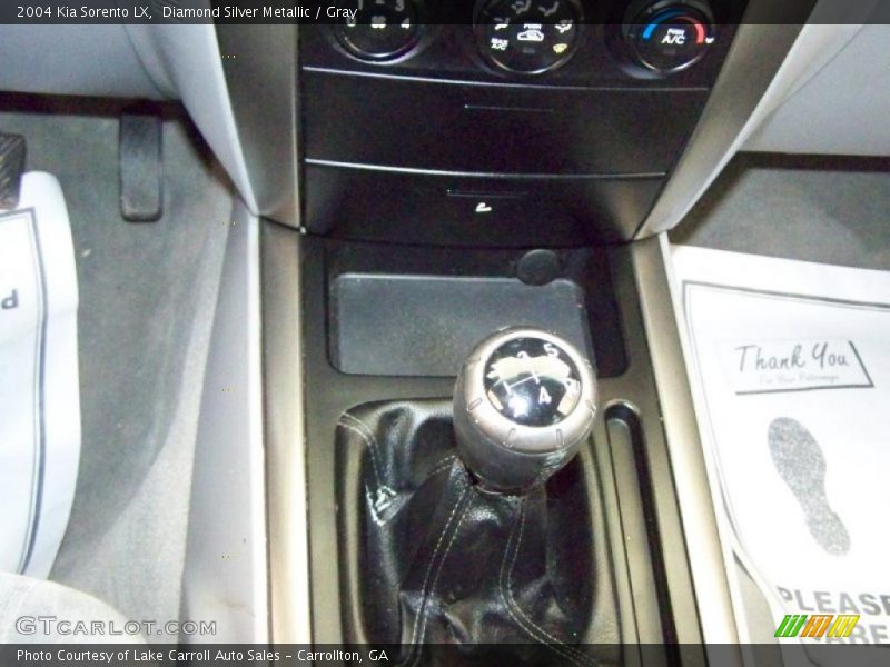  2004 Sorento LX 5 Speed Manual Shifter