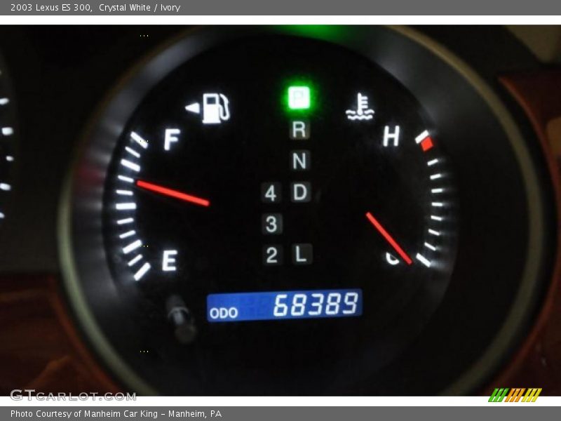 Crystal White / Ivory 2003 Lexus ES 300