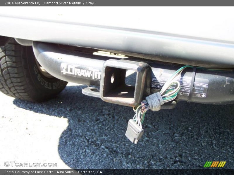 Diamond Silver Metallic / Gray 2004 Kia Sorento LX