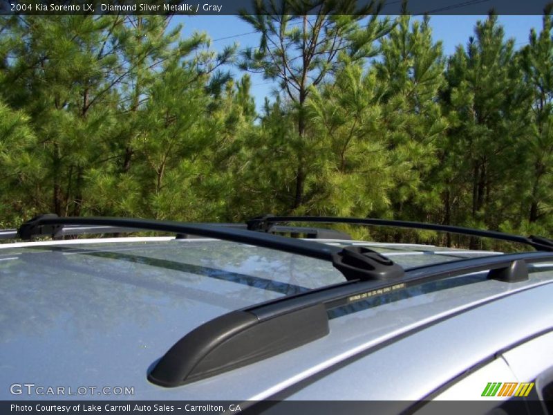 Diamond Silver Metallic / Gray 2004 Kia Sorento LX