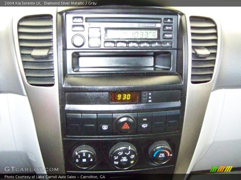Controls of 2004 Sorento LX
