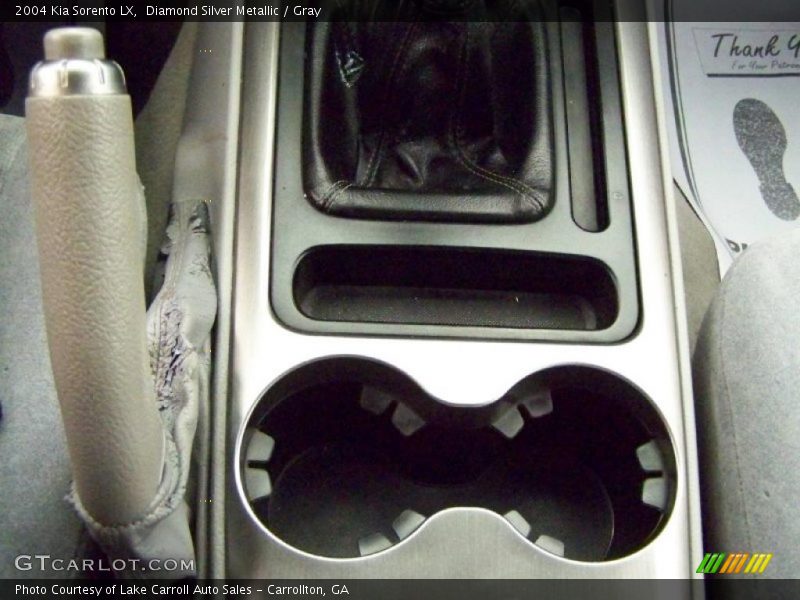 Diamond Silver Metallic / Gray 2004 Kia Sorento LX