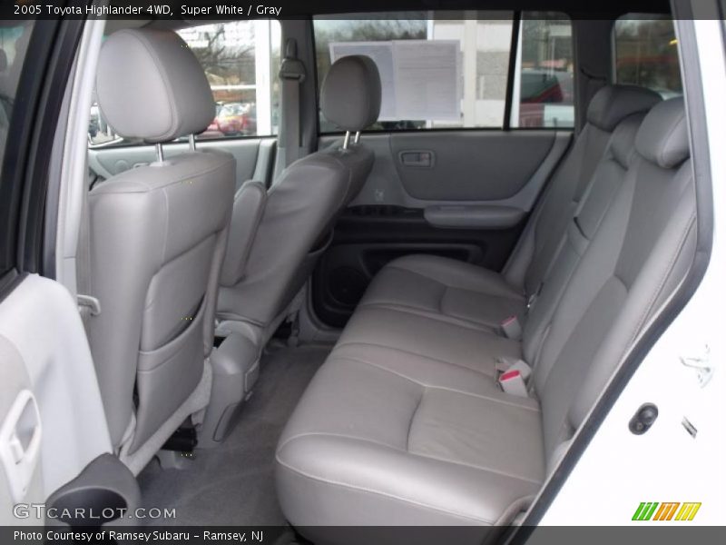 Super White / Gray 2005 Toyota Highlander 4WD